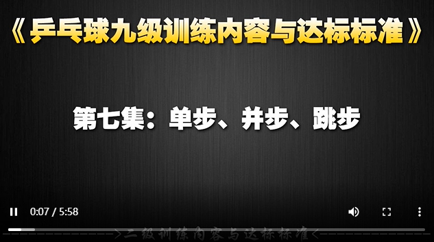 第七集：单步、并步、跳步
